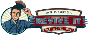 Revive It Hardwood Floor Refinishing & Cleaning Logo